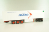 Mercedes-Benz Actros MP 4 truck with semi-trailer "Mazo" 1988, blue/white, Camiones y Autobuses #96, Altaya 1:43
