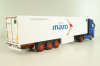 Mercedes-Benz Actros MP 4 truck with semi-trailer "Mazo" 1988, blue/white, Camiones y Autobuses #96, Altaya 1:43