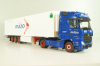 Mercedes-Benz Actros MP 4 truck with semi-trailer "Mazo" 1988, blue/white, Camiones y Autobuses #96, Altaya 1:43