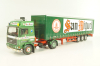 Volvo FH12 truck with semi-trailer "San Miguel" 1988, green Camiones y Autobuses #83, Altaya 1:43