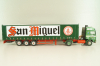 Volvo FH12 truck with semi-trailer "San Miguel" 1988, green Camiones y Autobuses #83, Altaya 1:43