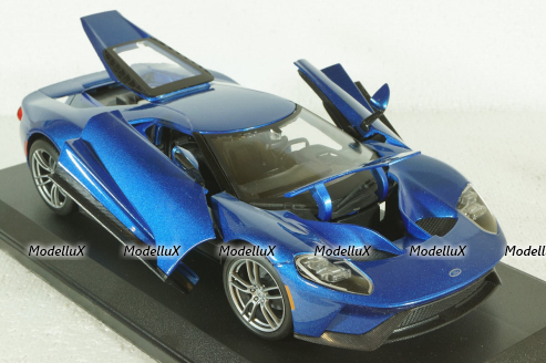 Ford GT 2017, blue, Maisto 1:18
