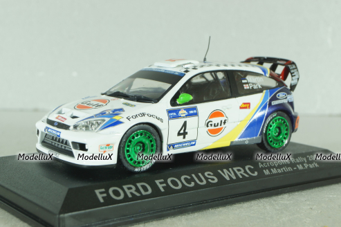 Ford Focus WRC rally Acropolis 2003, M.Martin/M.Park, Altaya 1:43