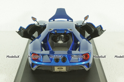 Ford GT 2017, blue, Maisto 1:18