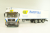 Man 19.502 truck with semi-trailer "Paconsa" 1991 white, Camiones y Autobuses #77, Altaya 1:43