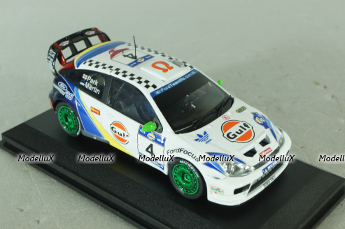 Ford Focus WRC rally Acropolis 2003, M.Martin/M.Park, Altaya 1:43