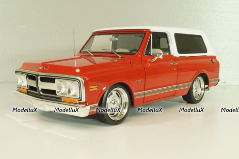 GMC Jimmy 1970 Slammed custom, red/white, L.E 402 pcs, A1807715, ACME 1:18