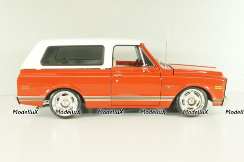 GMC Jimmy 1970 Slammed custom, red/white, L.E 402 pcs, A1807715, ACME 1:18