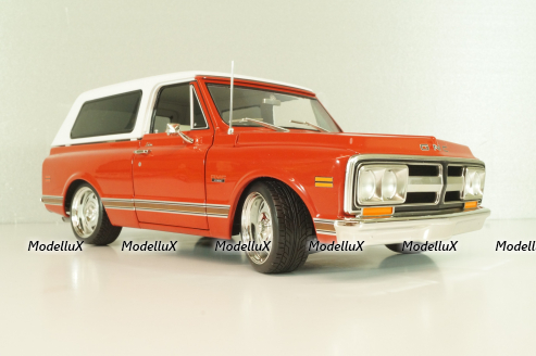 GMC Jimmy 1970 Slammed custom, red/white, L.E 402 pcs, A1807715, ACME 1:18