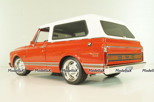 GMC Jimmy 1970 Slammed custom, red/white, L.E 402 pcs, A1807715, ACME 1:18