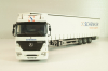 Mercedes-Benz Actros 1841 with semi-trailer "Schenker", white, Tekno 1:50