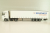 Mercedes-Benz Actros 1841 with semi-trailer "Schenker", white, Tekno 1:50