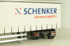 Mercedes-Benz Actros 1841 with semi-trailer "Schenker", white, Tekno 1:50