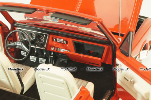 GMC Jimmy 1970 Slammed custom, red/white, L.E 402 pcs, A1807715, ACME 1:18
