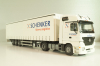 Mercedes-Benz Actros 1841 with semi-trailer "Schenker", white, Tekno 1:50
