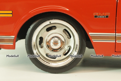 GMC Jimmy 1970 Slammed custom, red/white, L.E 402 pcs, A1807715, ACME 1:18