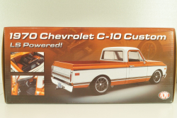 Chevrolet C-10 Custom LS Powered, red/white, L.E 450 pcs, A1807221, ACME 1:18