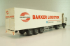 DAF 85 CF tractor with semi trailer "Bakker Logistiek" 2004, white, 53537, Tekno 1:50