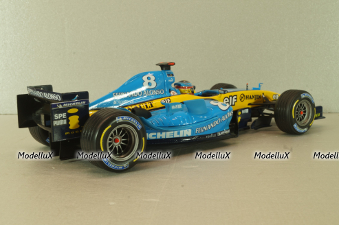 Renault R24 #8 Fernando Alonso 2004 , Formula One,  F1, HW2071,  Hot Wheels 1:18