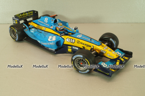 Renault R24 #8 Fernando Alonso 2004 , Formula One,  F1, HW2071,  Hot Wheels 1:18