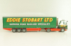 Scania 144L/460 tractor with semi trailer "Eddie Stobart LTD" 1998, white/green, 4418, Tekno 1:50