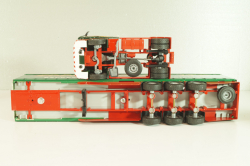 Scania 144L/460 tractor with semi trailer "Eddie Stobart LTD" 1998, white/green, 4418, Tekno 1:50