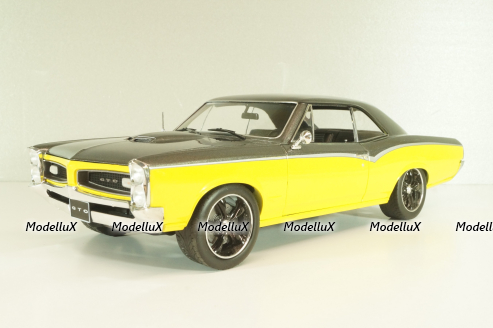 Pontiac GTO Restomod, yellow/black, L.E 480 pcs, A1801219, ACME 1:18