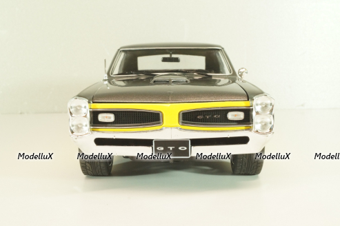 Pontiac GTO Restomod, yellow/black, L.E 480 pcs, A1801219, ACME 1:18