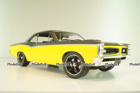 Pontiac GTO Restomod, yellow/black, L.E 480 pcs, A1801219, ACME 1:18