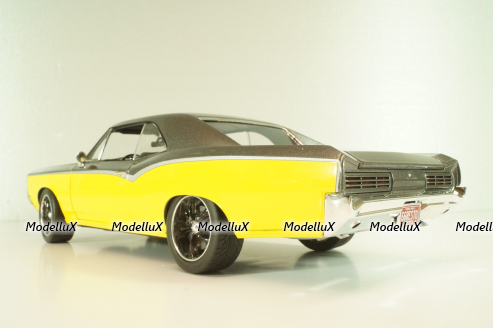 Pontiac GTO Restomod, yellow/black, L.E 480 pcs, A1801219, ACME 1:18
