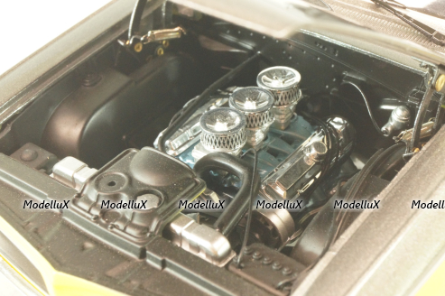 Pontiac GTO Restomod, yellow/black, L.E 480 pcs, A1801219, ACME 1:18