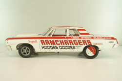 Dodge 330 Ramchargers 1964, white, L.E 504 pcs, A1806900, ACME 1:18