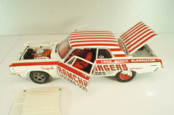 Dodge 330 Ramchargers 1964, white, L.E 504 pcs, A1806900, ACME 1:18