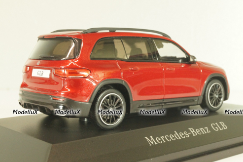 Mercedes-Benz GLB (X247) 2020, red, B66960817, Spark 1:43