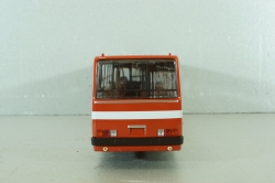 Икарус-263, городской автобус 1985 красный (пунцовый), DEMPRICE 1:43