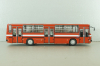 Икарус-263, городской автобус 1985 красный (пунцовый), DEMPRICE 1:43