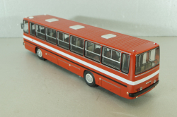 Икарус-263, городской автобус 1985 красный (пунцовый), DEMPRICE 1:43