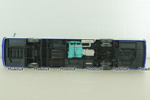 Икарус-263, городской автобус 1985, синий (ультрамарин), DEMPRICE 1:43