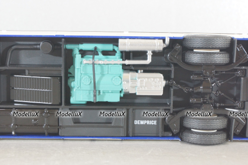 Икарус-263, городской автобус 1985, синий (ультрамарин), DEMPRICE 1:43