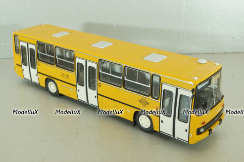 Икарус-263,  городской автобус 1985, охра (крайола), DEMPRICE 1:43