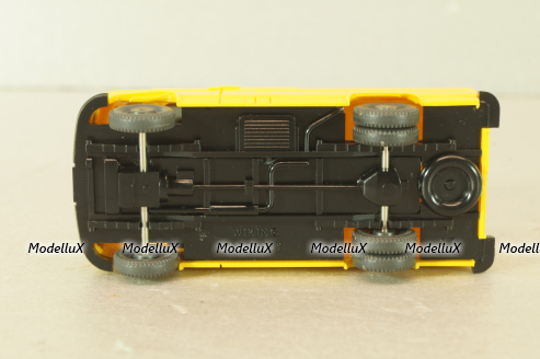 Mercedes L 406 Post, yellow, 12277, Wiking 1:87