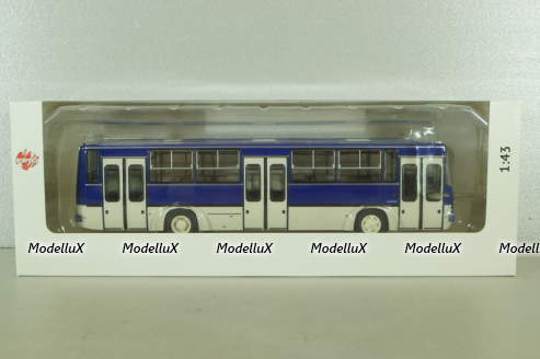 Икарус-263, городской автобус 1985, синий (ультрамарин), DEMPRICE 1:43
