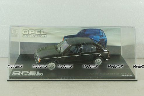 Opel Kadett (D)  GT/E 1983, black, OPC030, Opel Collection #30 1:43