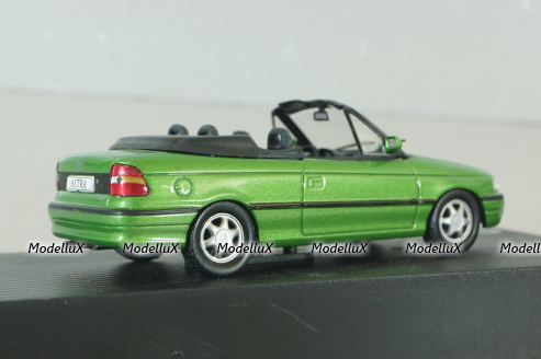 Opel Astra (F)  Cabriolet 1992, green, OPC088, Opel Collection #88 1:43 Уценка!