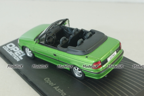 Opel Astra (F)  Cabriolet 1992, green, OPC088, Opel Collection #88 1:43 Уценка!
