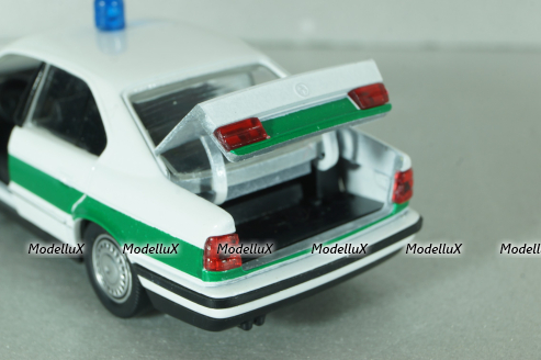 BMW 535i Polizei (E34) 1987, white/green strip, 1152, Schabak 1:43