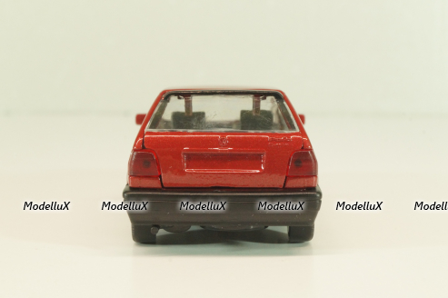 Volkswagen Polo II Coupe (B3) 1982, red, 1000R, Schabak 1:43