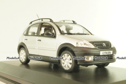 Citroen C3 XTR 2004, silver, 155330, Norev 1:43