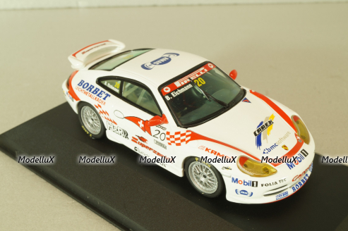 Porsche 911 (996) GT3 #20 Supercup 2000 Bruno Eichmann #20, XCL031, Onyx 1:43