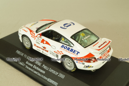 Porsche 911 (996) GT3 #20 Supercup 2000 Bruno Eichmann #20, XCL031, Onyx 1:43